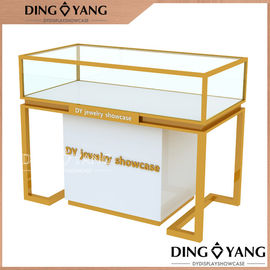 Витрина золота щетки Шиннинг белая деревянная для дизайна индивидуального обслуживания ювелирных изделий