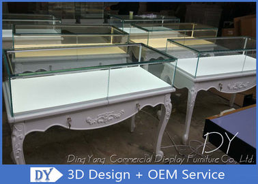 3D дизайн деревянное стекло ювелирные изделия Витрина с замком Размер 1200X550X950MM