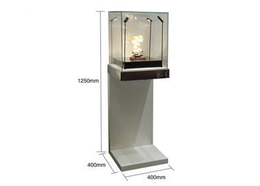 Малый стеклянный дисплейный шкаф, ювелирный магазин дисплей (L) 400 X (W) 400 X (H) 1450 мм