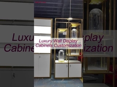 Современный стенд для ювелирных изделий MDF / шкаф для ювелирных изделий